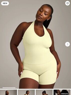 ONERACTIVE SOFTMOTION™ HALTER NECK TANK TOP